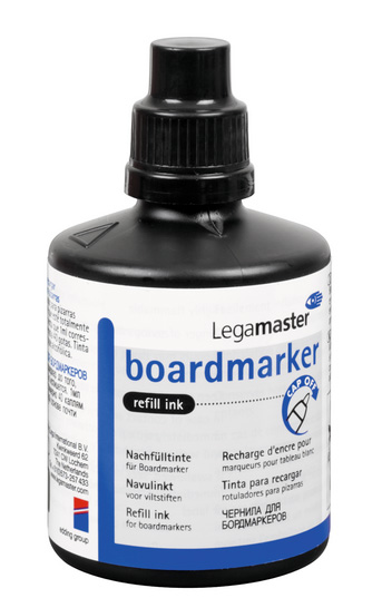 Legamaster 7-119901 Nachfülltinte für Boardmarker 100ml, schwarz