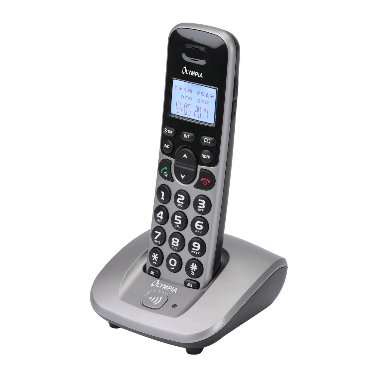 Olympia DECT 5000 silber Schnurlos-Telefon 