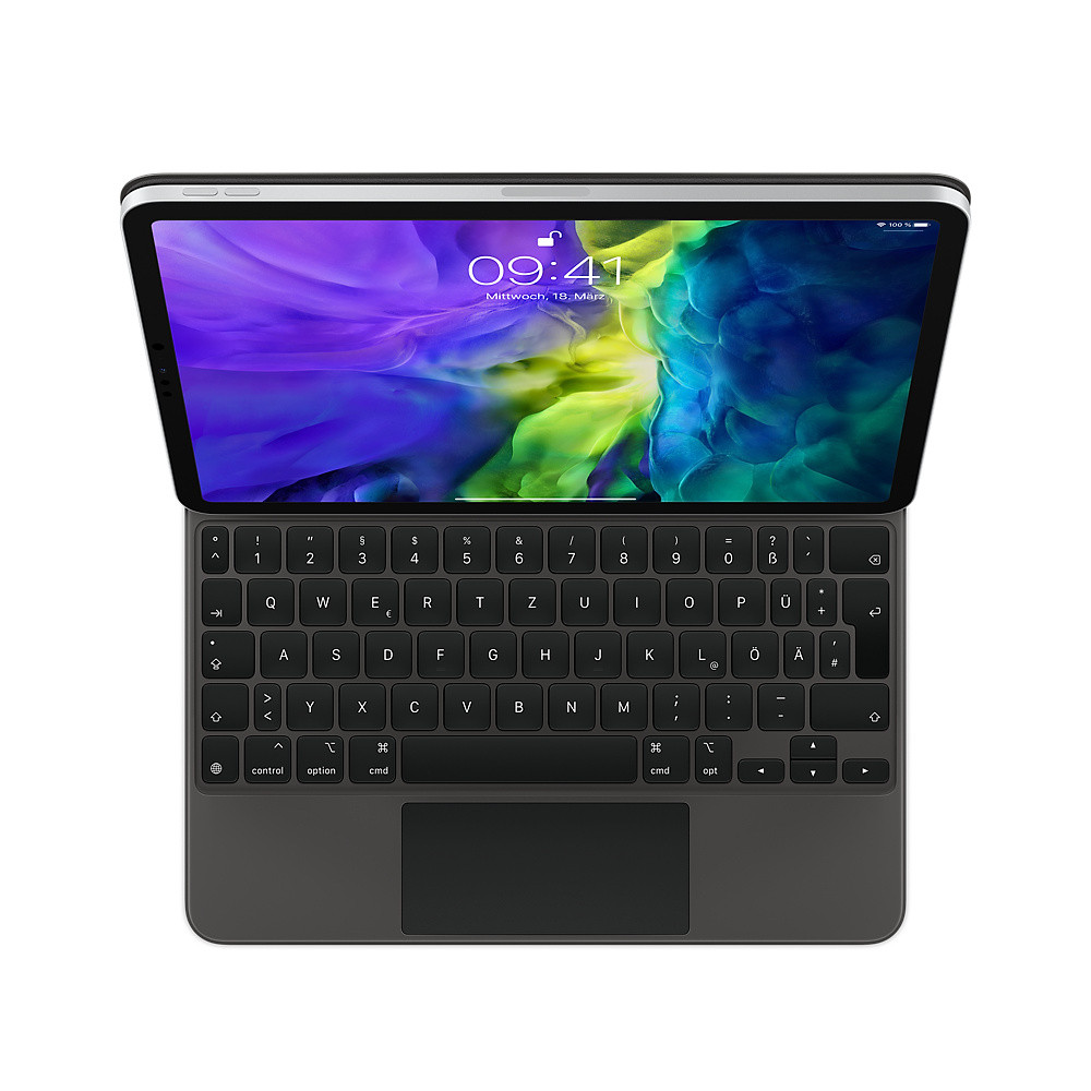 Apple Magic Keyboard Tastatur & Foliohülle mit Trackpad für iPad Pro 11.0 & iPad Air 10.9