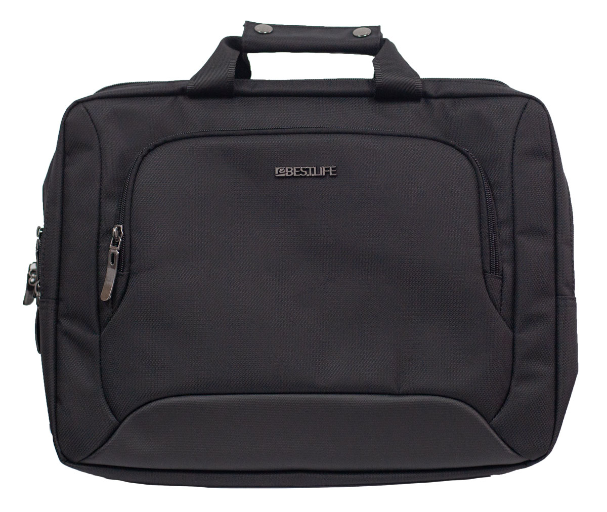 BestLife BBC 3158 Umhänge-Rucksack für Laptop bis 15,6 Zoll schwarz