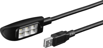 MONACOR GNL-300USB LED-Schwanenhalsleuchte