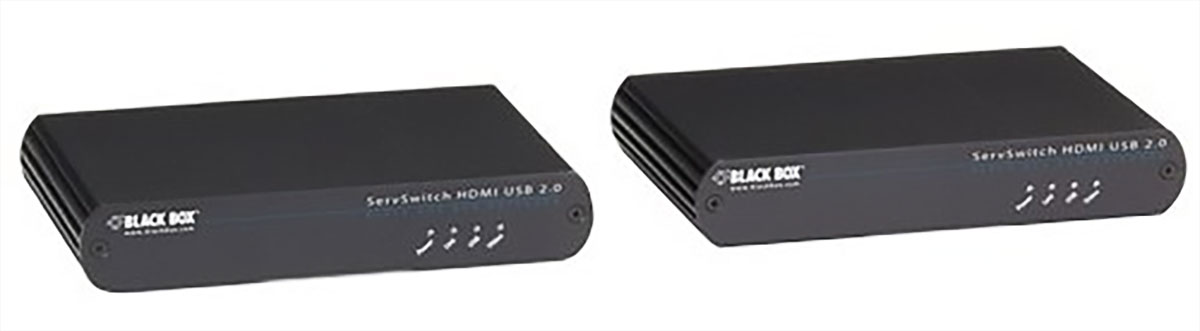 Blackbox CATx HDMI und USB 2.0 Extender, Full HD, 1920 x 1200, bis 100m