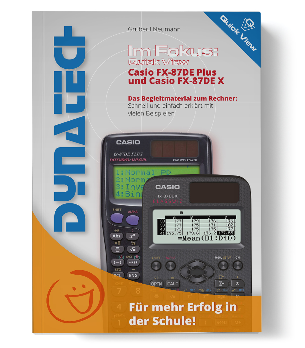 Im Fokus: Quickview FX-87 DE Plus und FX-87 DE X - Das Begleitmaterial zum Rechner