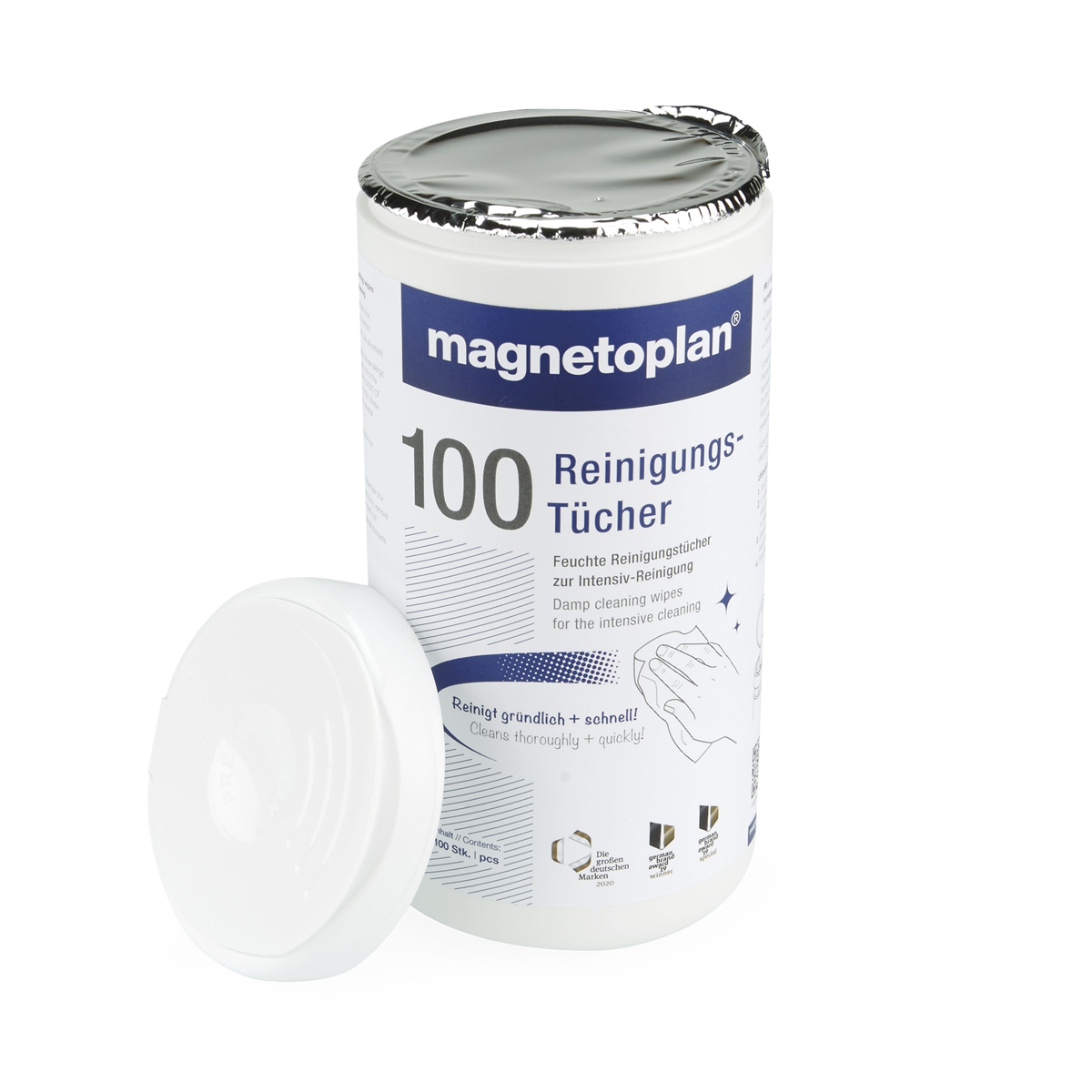 Magnetoplan 12310 Reinigungstücher 100 Stück