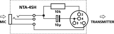 MONACOR NTA-4SH Adapter