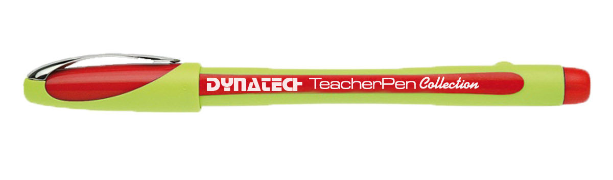 DynaTech TeacherPen Collection (rot) dokumentenechter Fineliner - Strichstärke 0,8 mm