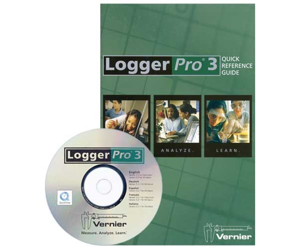 Vernier Logger Pro 3.x Schullizenz Software zur Auswertung von Messwerten