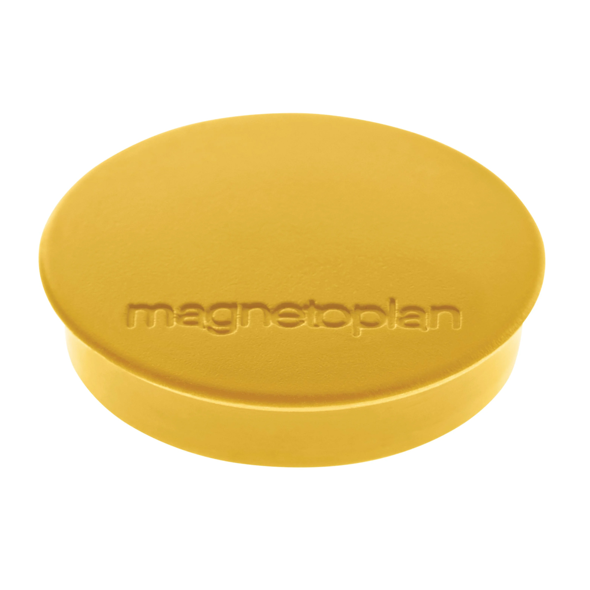 Magnetoplan 1664202 Magnete Discofix Standard 30 mm, gelb