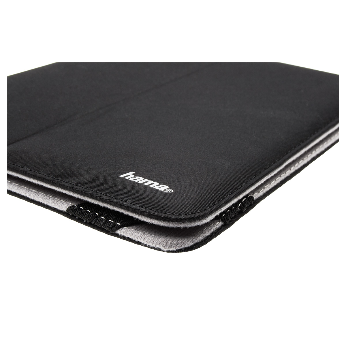 Hama Tablet Hülle und Ständer universal für Tablets bis 20,3 cm (8"), Schwarz