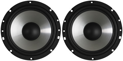 MONACOR CRB-165PS Car-Hi-Fi-Tiefmitteltöner-Paar, 35 W, 4 O