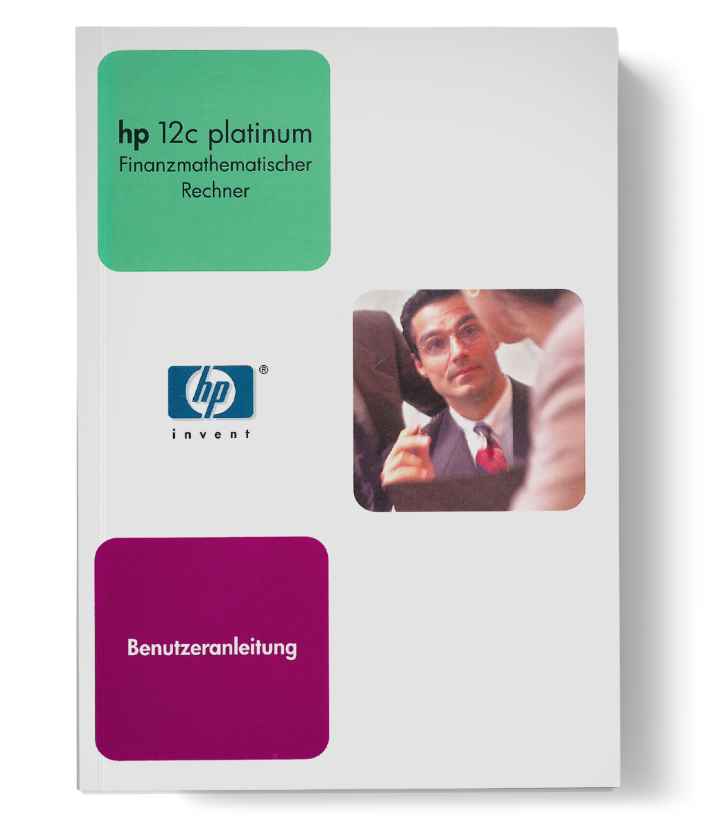 Anleitung deutsch für HP-12 C Platinium von Hewlett Packard