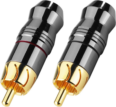 MONACOR T-723G High-End-Cinchstecker