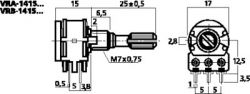 MONACOR VRB-141S10 Stereo-Potentiometer