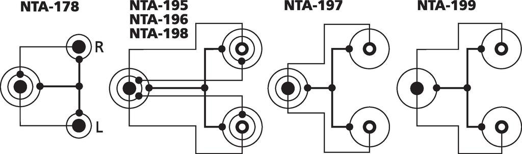 MONACOR NTA-199 Klinkenadapter