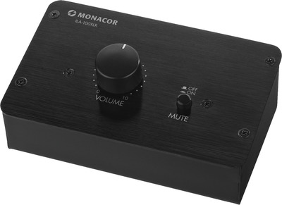 MONACOR ILA-100XLR Passiver Stereo-Pegelregler (XLR-Version)