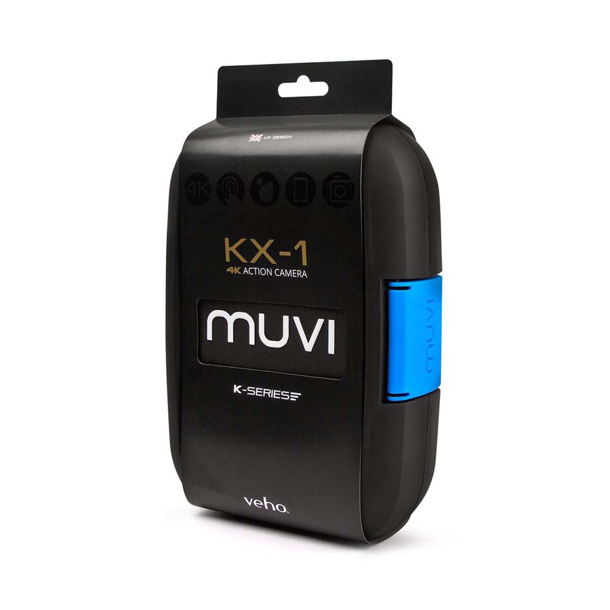 Veho Muvi KX-1 Action-Kamera, Wi-Fi, LCD, 4K UHD, 240 fps 