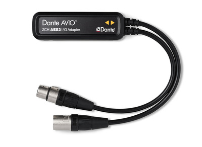 AUDINATE ADP-AES3-2X2 Dante®-AVIO-AES3/EBU-Adapter