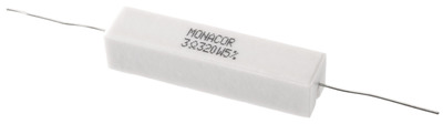 MONACOR LSR-33/20 Hochlast-Zementwiderstand, 3,3 Ω, 20 Watt