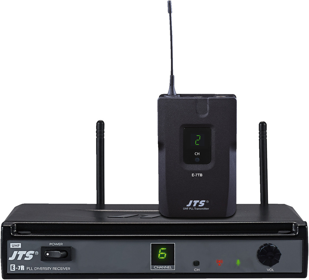 JTS E-7BPSET/5 E-7 SET UHF-PLL-Audio-Übertragungsset