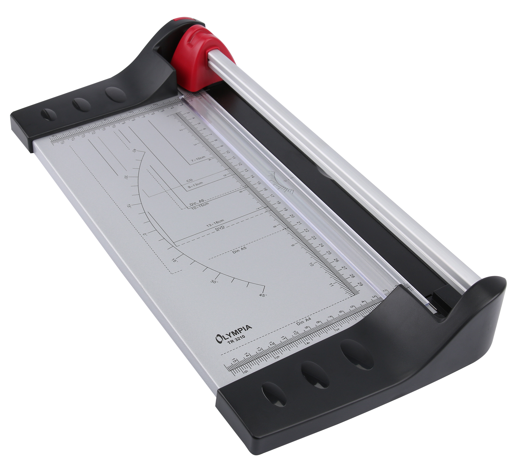 Olympia TR 3210 Rollen-Papierschneidemaschine I A4 I 320mm Breite I bis10 Blatt 