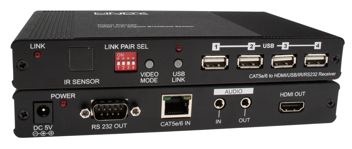 LINDY 38067 HDMI over IP Extender Receiver 