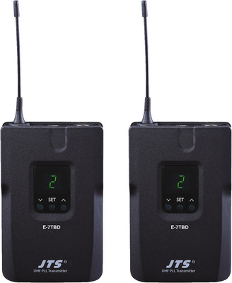 JTS E-7BPSETD/5 E-7 SET UHF-PLL-Audio-Übertragungsset