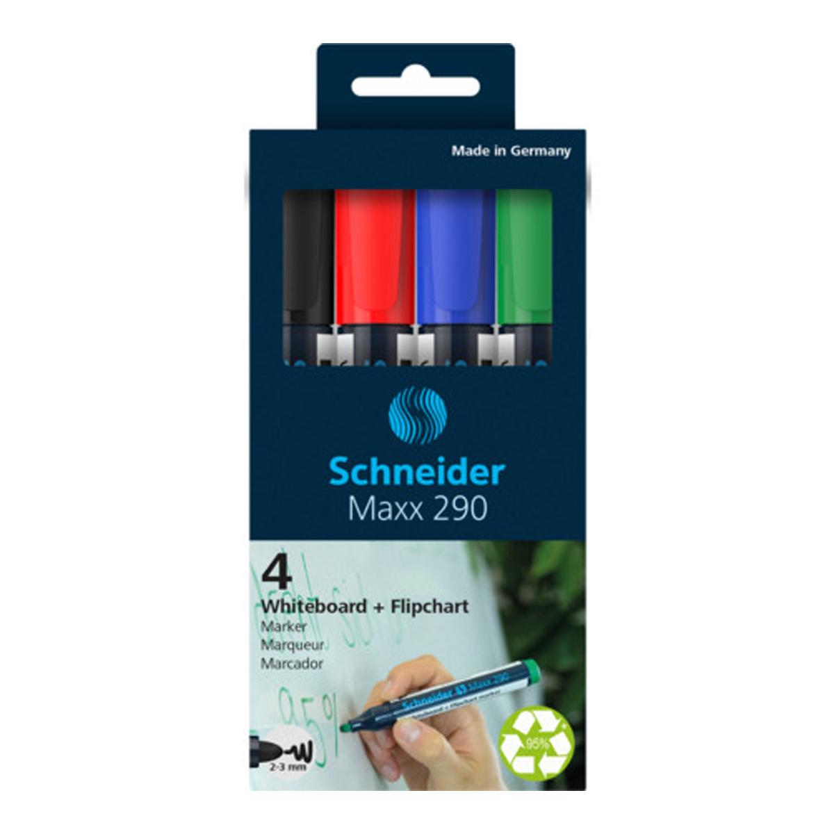 Schneider 129094 Maxx 290 Whiteboard-Marker-Set 