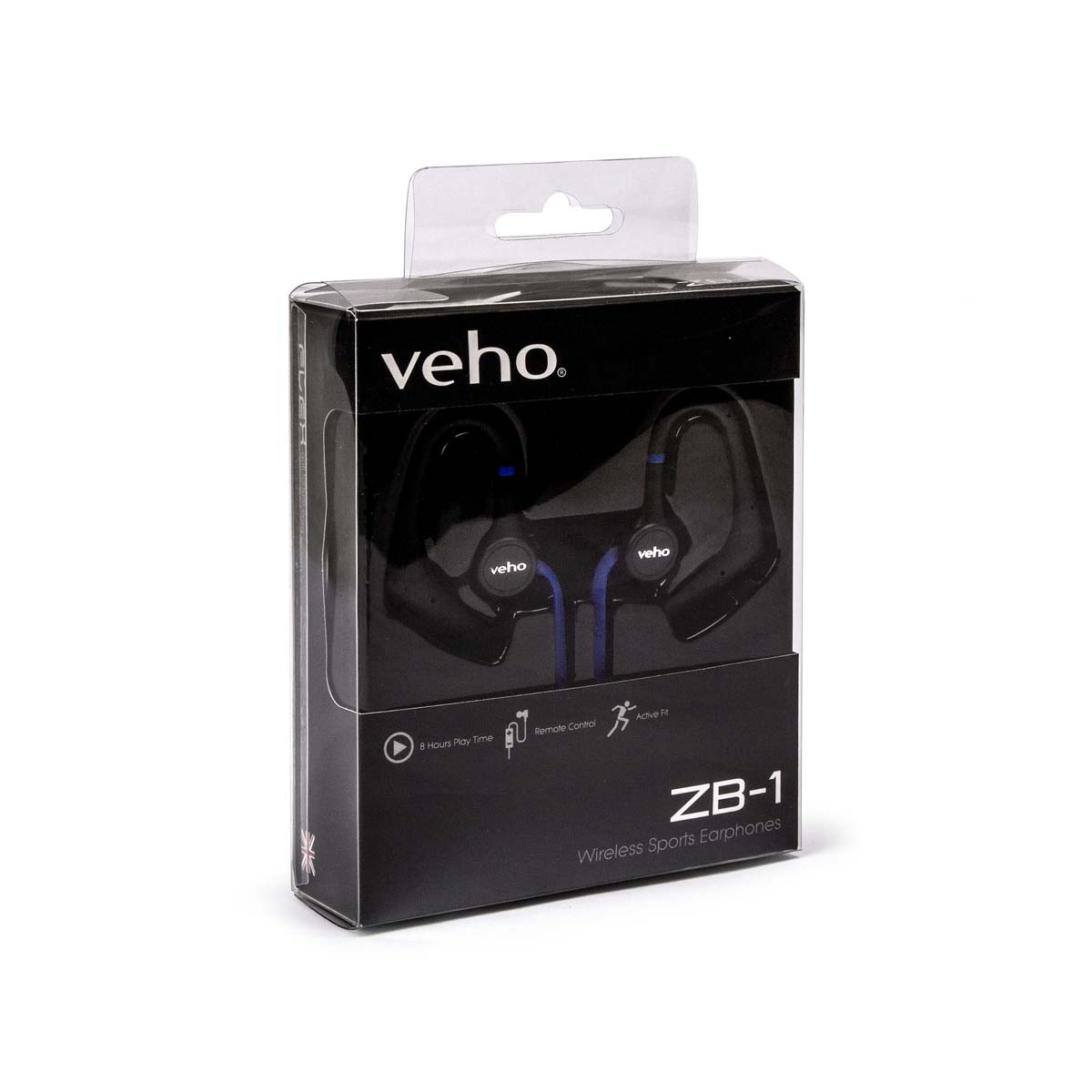 Veho ZB-1 Wireless Bluetooth In-Ear Sports Headphones 