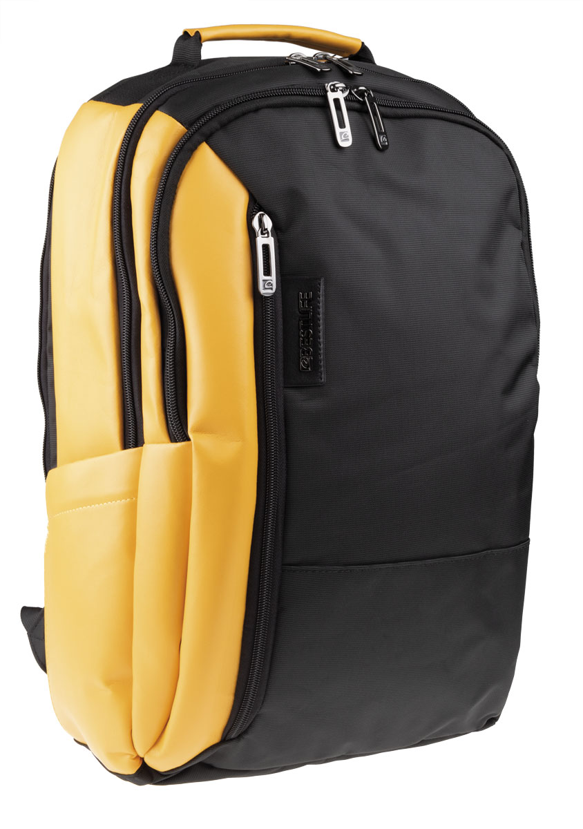 BestLife Business Titan RUCKSACK schwarz/gelb Laptop Rucksack für 15,6"