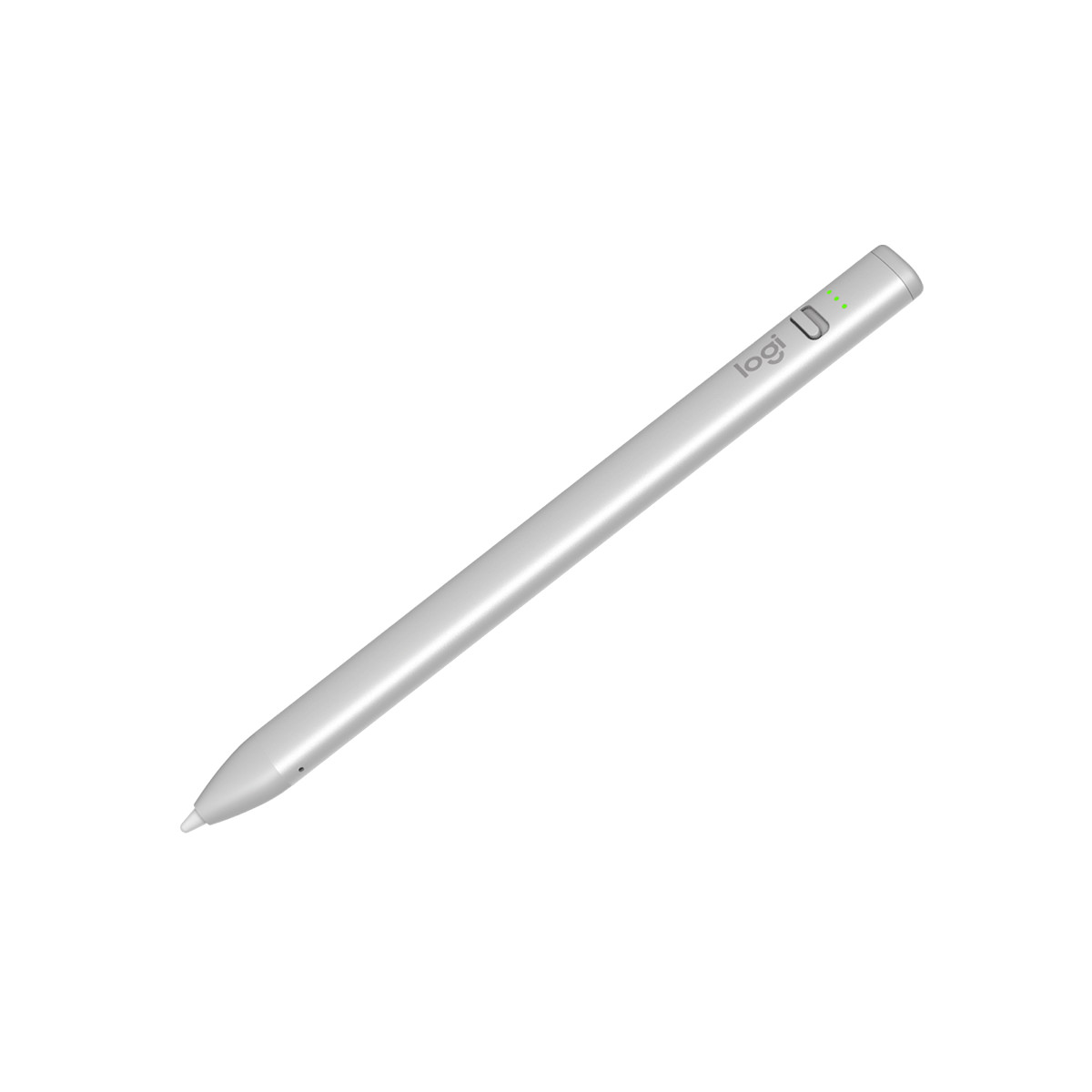 Logitech Crayon Digitaler kabelloser Stift 914-000074 Eingabestift Silber - Weiß 20g