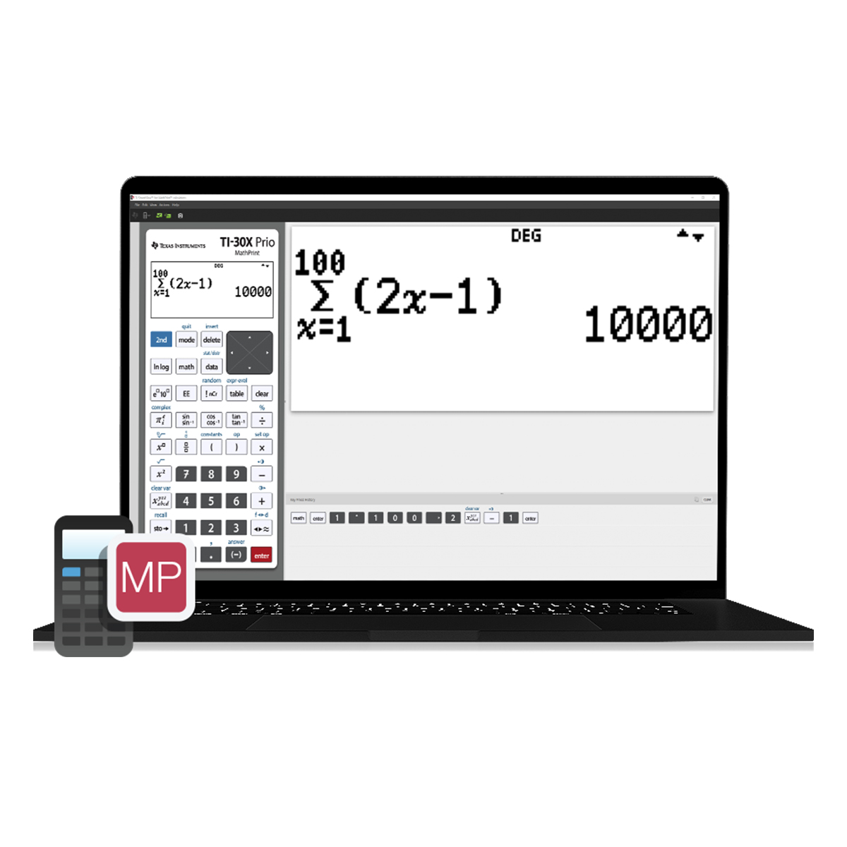 TI-SmartView TI-30 MathPrint Modelle Emulator Software von Texas Instruments unbefristet / Single / 1 Stück