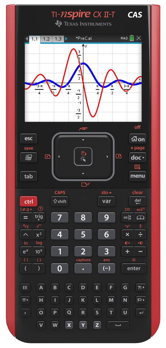 TI-Nspire CX II-T CAS Grafikrechner 