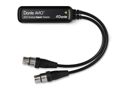 AUDINATE ADP-DAI-2X0 Dante®-AVIO-Analog-Input-Adapter