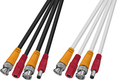 MONACOR VSC-100/WS Video-Kombi-Kabel