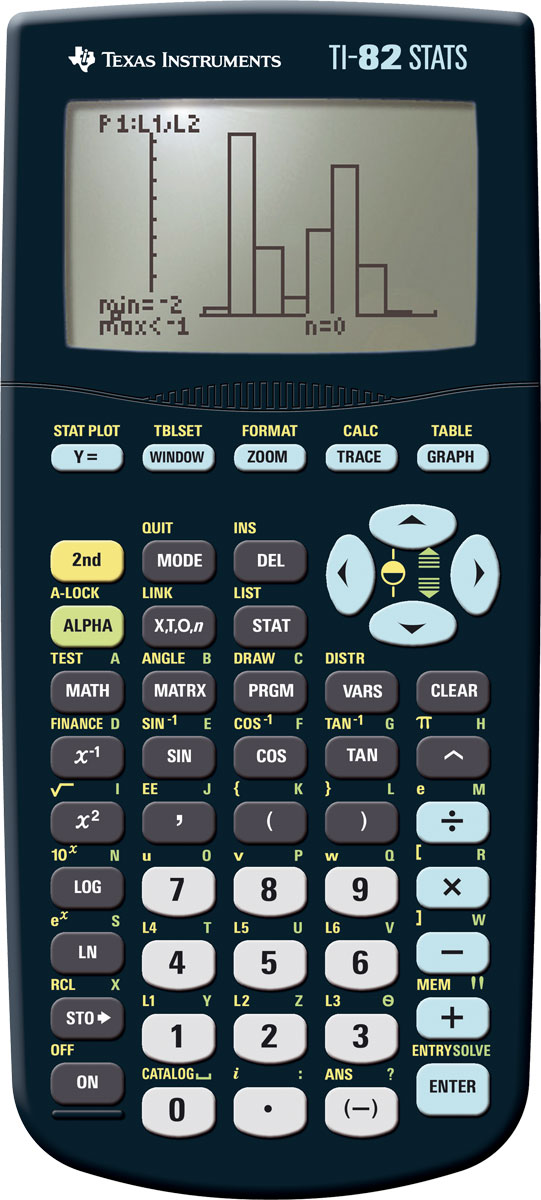 TI-82 STATS Grafikrechner 