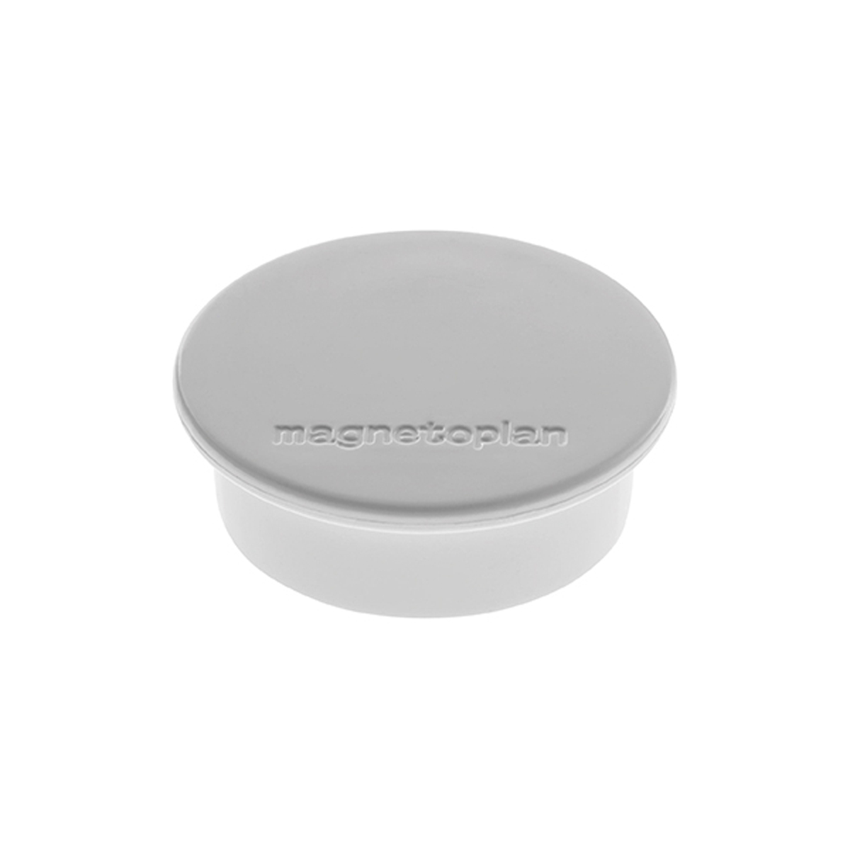 Magnetoplan 1662001 Magnete Discofix Color 40 mm, grau