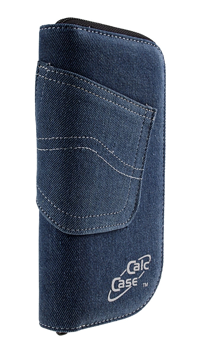 CalcCase Schutztasche im Jeans-Design dunkelblau 