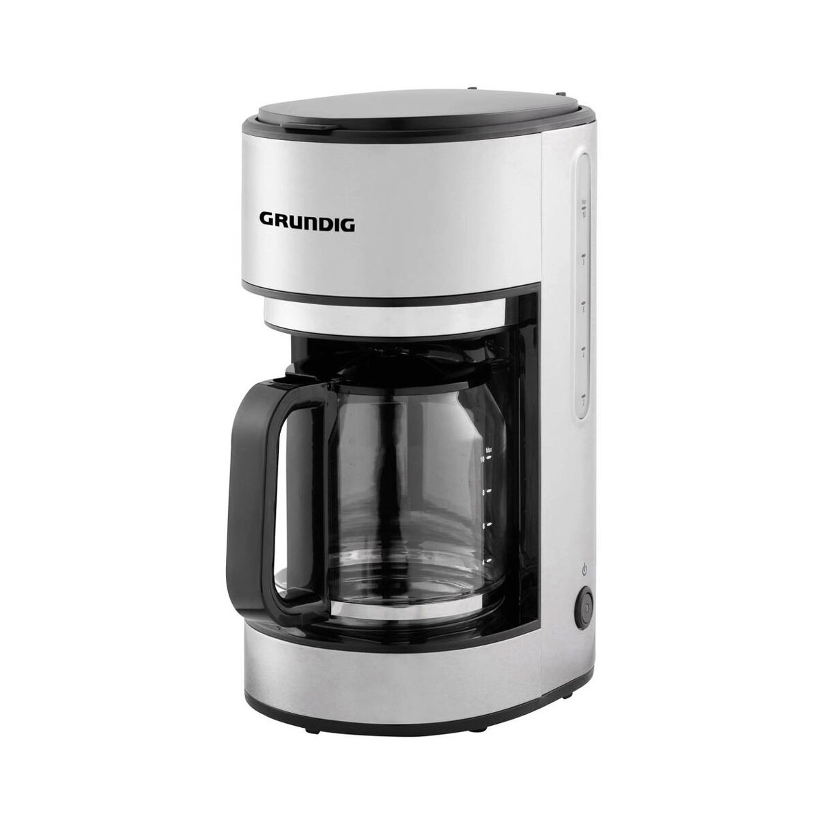 Grundig KM 5620 T Kaffeemaschine mit Thermos Kanne (Harmony), Edelstahl, 1000W