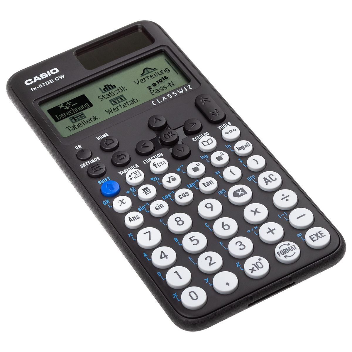 Casio FX-810 DE CW ClassWiz Schulrechner mit Rosen-Bedruckung (Motiv 03)