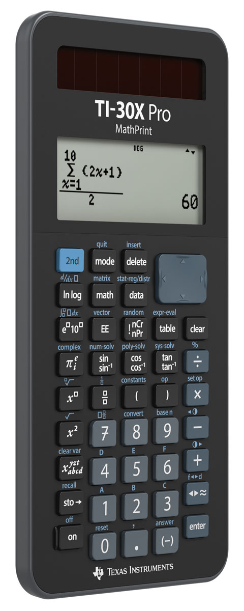 TI-30 X Pro MathPrint Schulrechner 