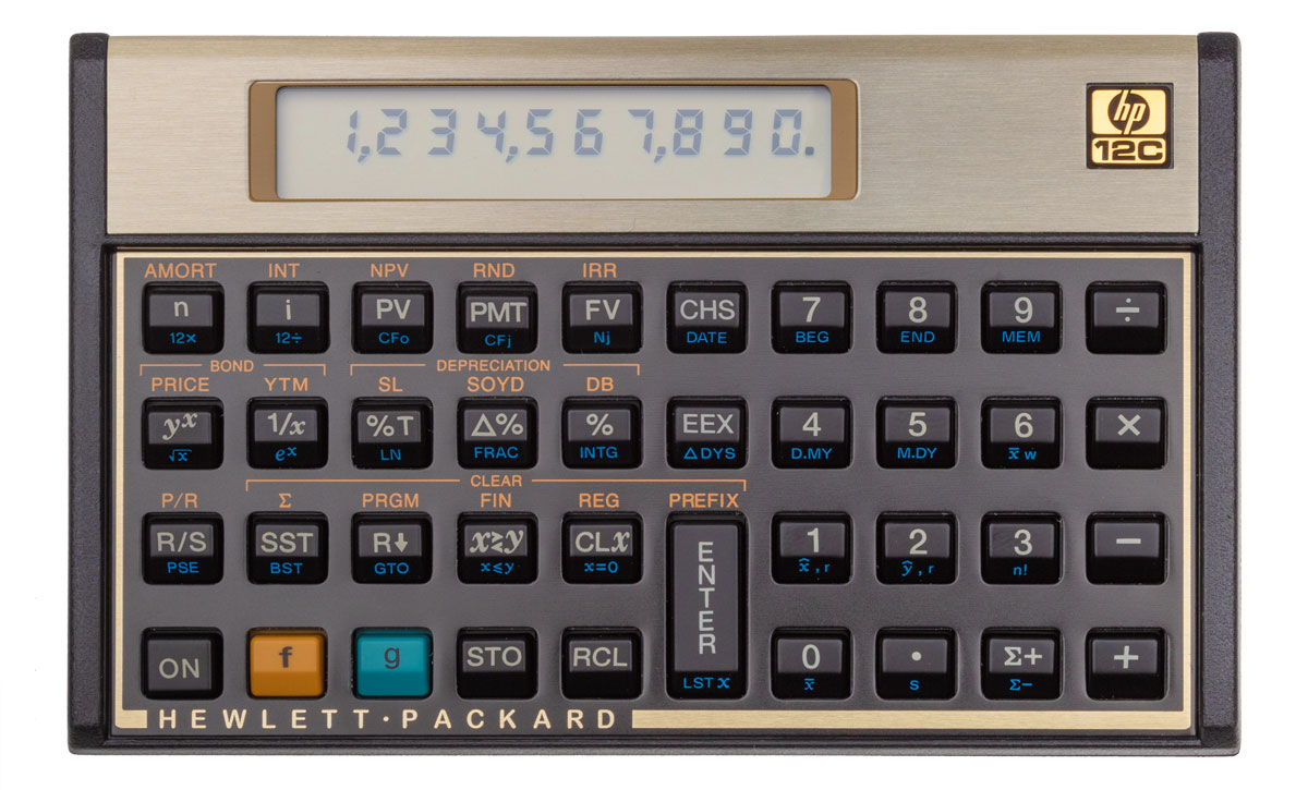 HP-12 C Finanzrechner 