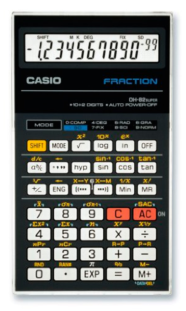 Casio OH-82 Super Overhead-Version des FX-82 SX 