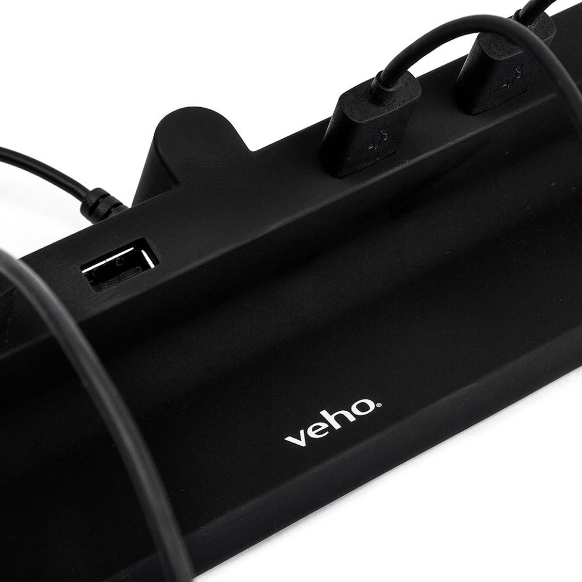 Veho TA-6 USB-Ladestation in schwarz für bis zu 6 Tablets oder Smartphone