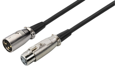 MONACOR MEC-1500/SW XLR-Kabel