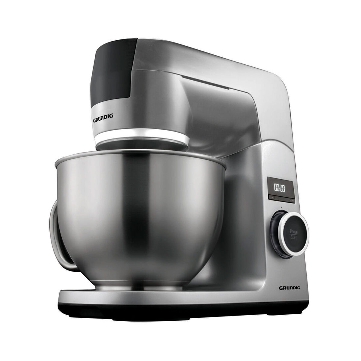 Grundig KMP 8650 S - Küchenmaschine 1000W - Edelstahlrührschüssel - 4,6 Liter