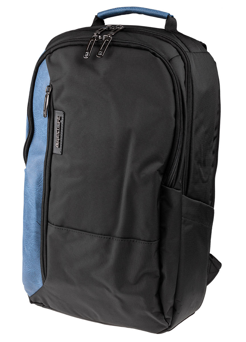 BestLife Business Titan RUCKSACK schwarz/blau Laptop Rucksack für 15,6"