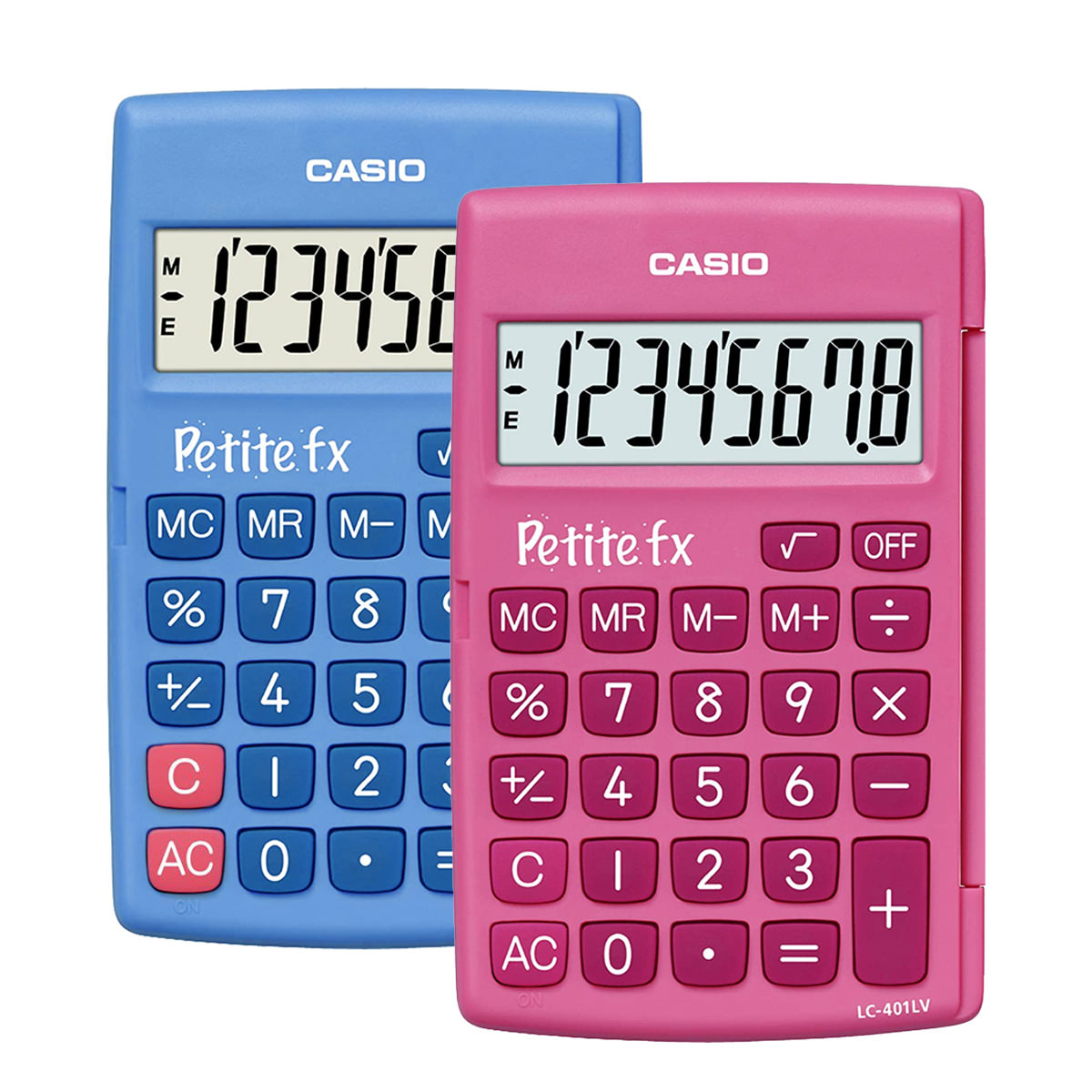 Casio LC-401 LV BU Petite FX Taschenrechner 