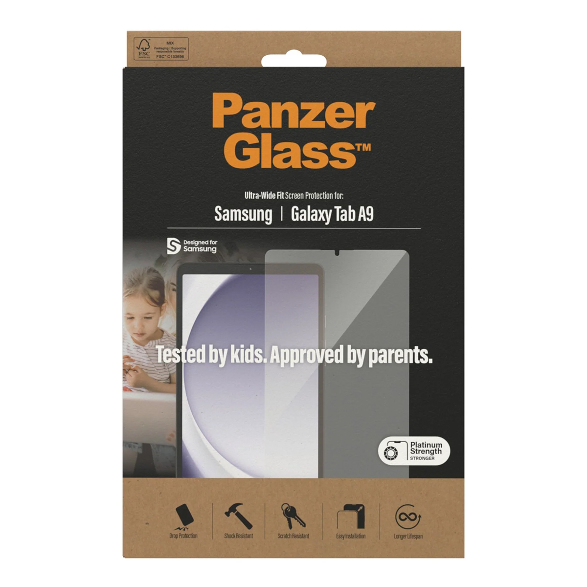 PanzerGlass® DISPLAYSCHUTZ SAMSUNG GALAXY TAB A9 