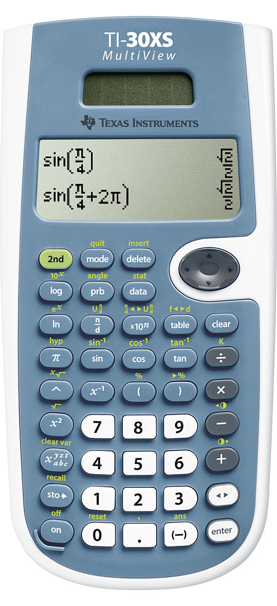 TI-30 X S MultiView Schulrechner 