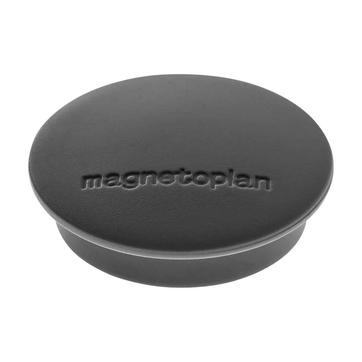 Magnetoplan 1662112 Magnete Discofix Junior 34 mm, schwarz